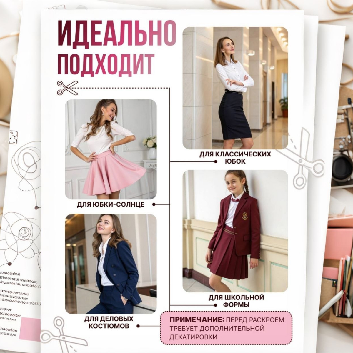 Би-стрейч (фуксия) скидки на ткани в Минске оптом и в розницу | Трикотаж tais.by