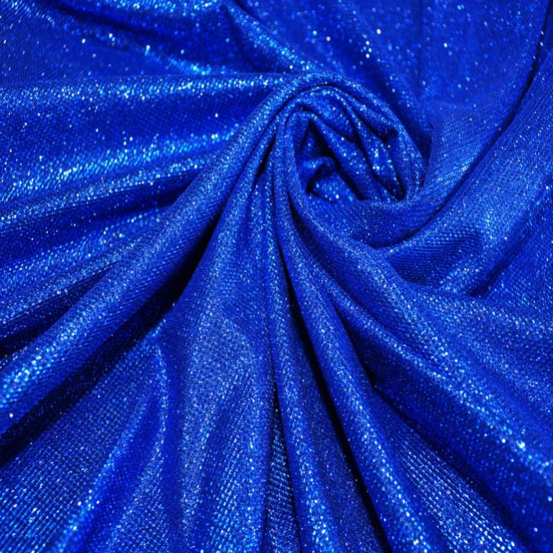 Трикотаж "Лунный свет" (василек)