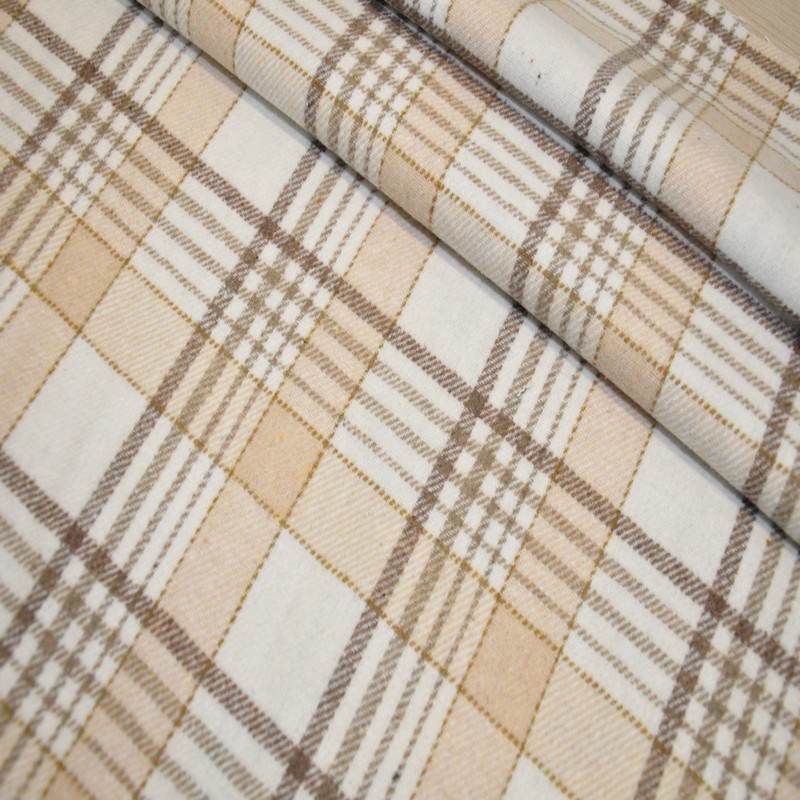 Байка в клетку (светлый беж)