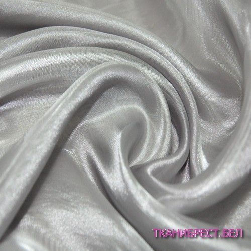 Органза (серебро) скидки на ткани в Минске оптом и в розницу | Трикотаж tais.by