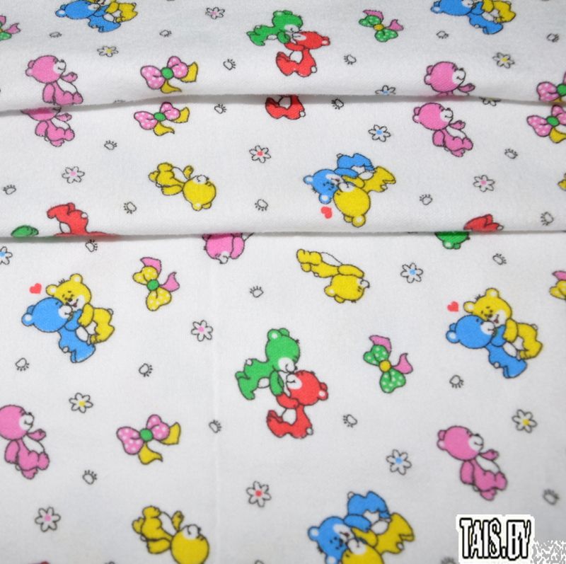 Фланель"Мишки"