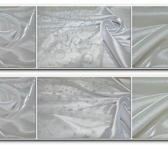 Органза с напылением