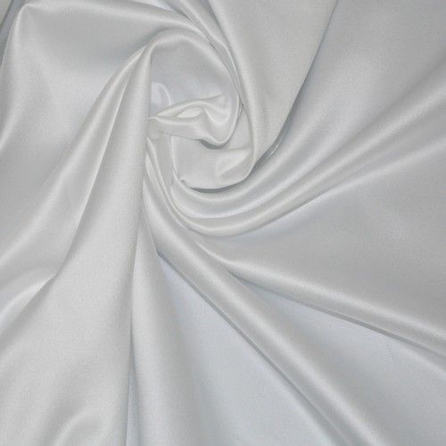 Атлас свадебный (молочный)