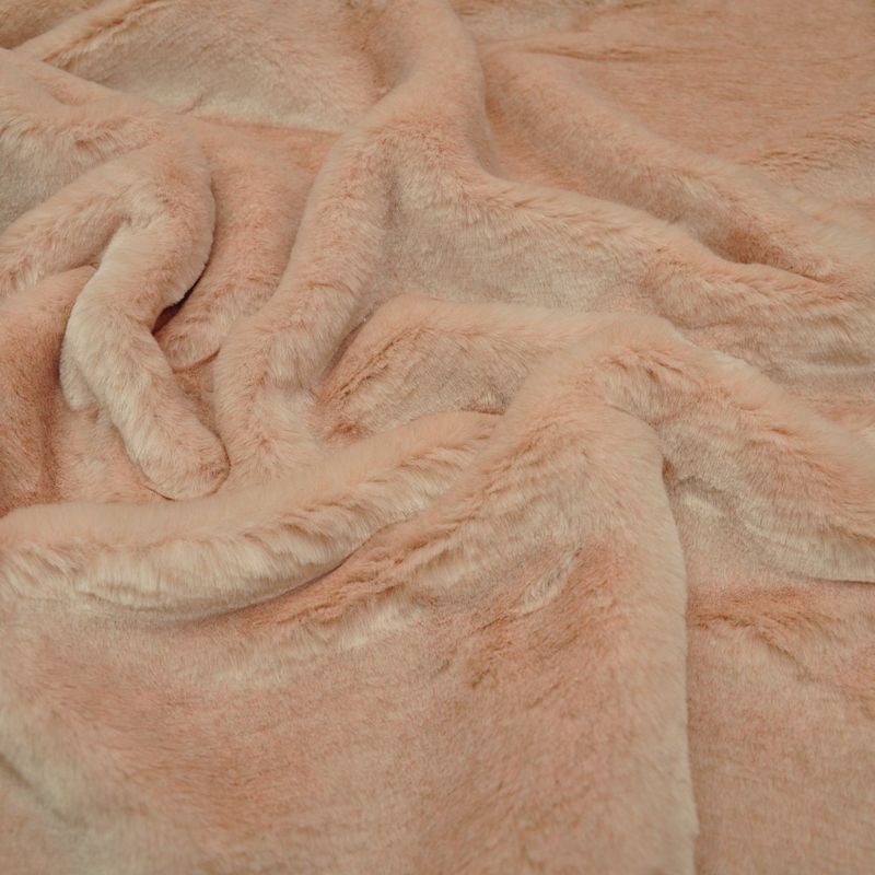 Гладкокрашенный"под цигейку"(пудра)