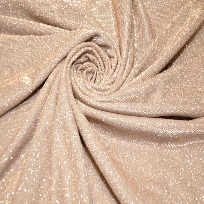 Трикотаж "Лунный свет" (бежевый) скидки на ткани в Минске оптом и в розницу | Трикотаж tais.by