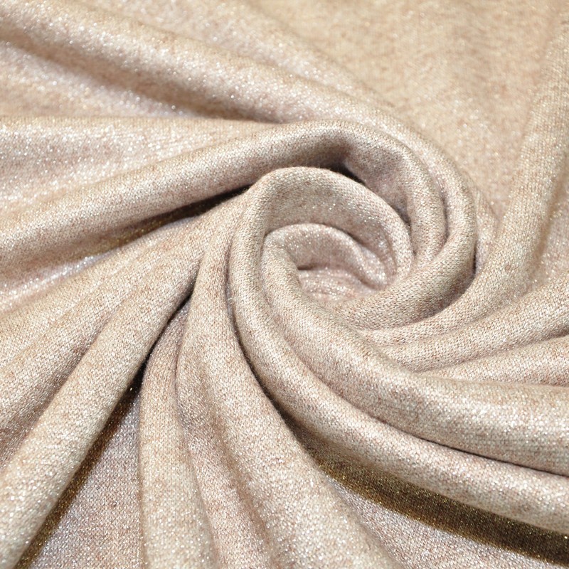 Ангора плотная с люрексом (бледно-розовый)