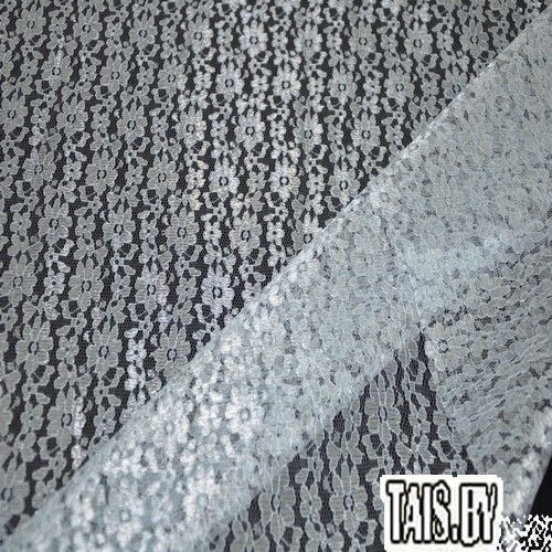 Гипюр тонкий (голубой)