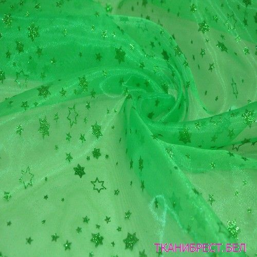 Органза с напылением