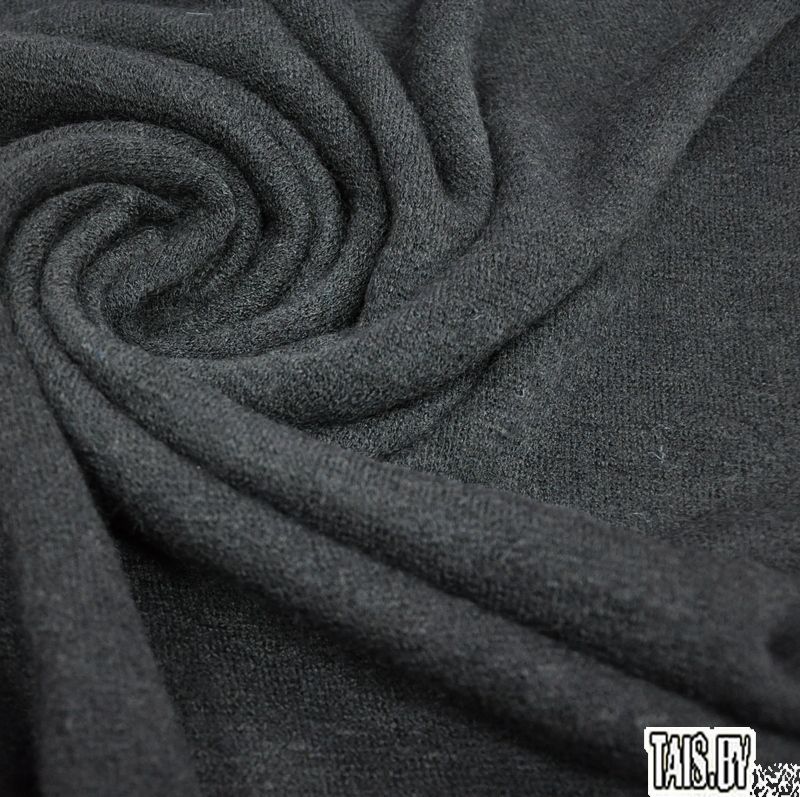 Трикотаж Ангора (черный)