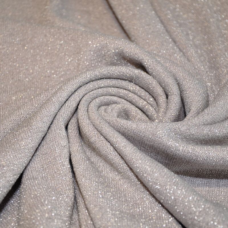 Трикотаж с люрексом (серебро)