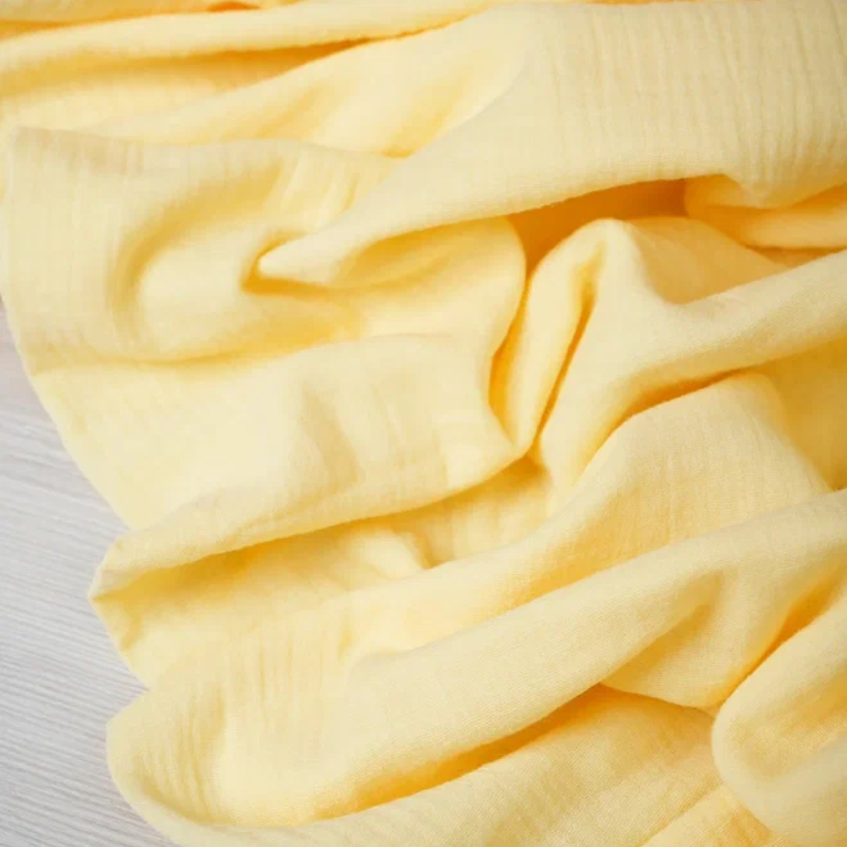 Муслин (желтый) скидки на ткани в Минске оптом и в розницу | Трикотаж tais.by