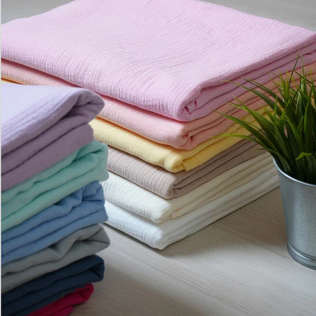 Муслин (желтый) скидки на ткани в Минске оптом и в розницу | Трикотаж tais.by