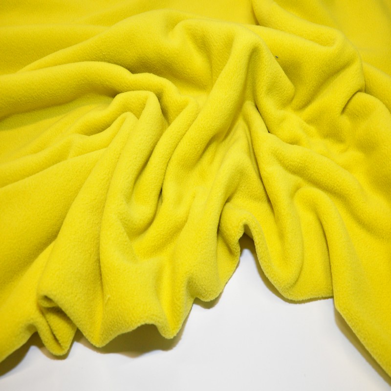 Флис (лимонный) скидки на ткани в Минске оптом и в розницу | Трикотаж tais.by