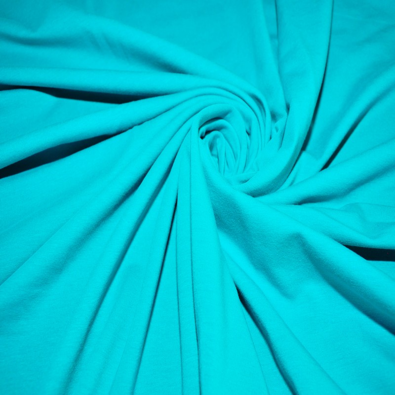 Кулирная гладь плотная (голубая бирюза)