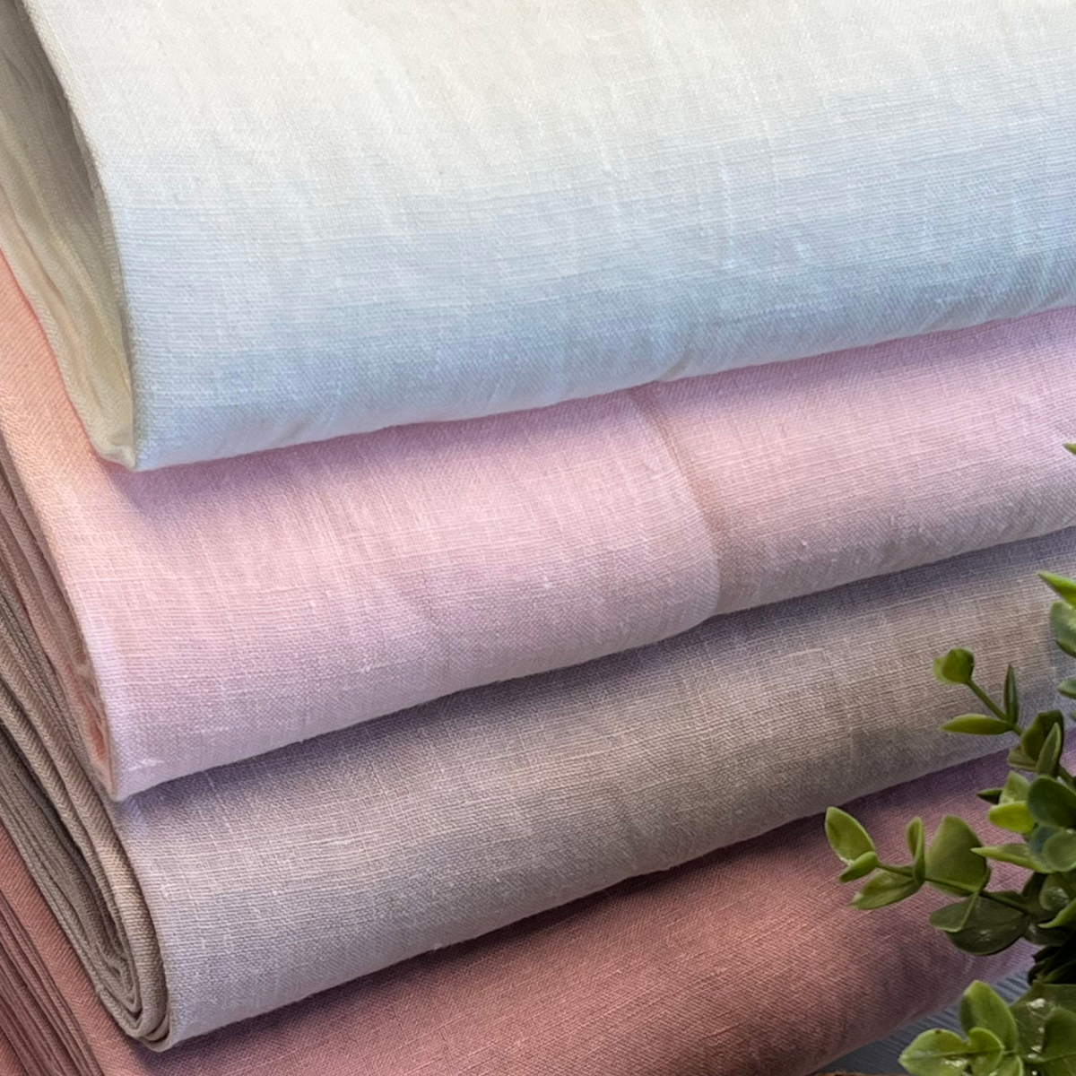 Лен (розовый) скидки на ткани в Минске оптом и в розницу | Трикотаж tais.by