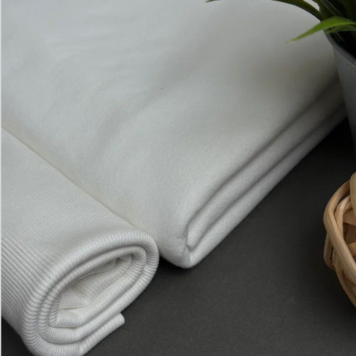 Кашкорсе чулок для 3-х нитки  с эффектом велюра (молоко) скидки на ткани в Минске оптом и в розницу | Трикотаж tais.by