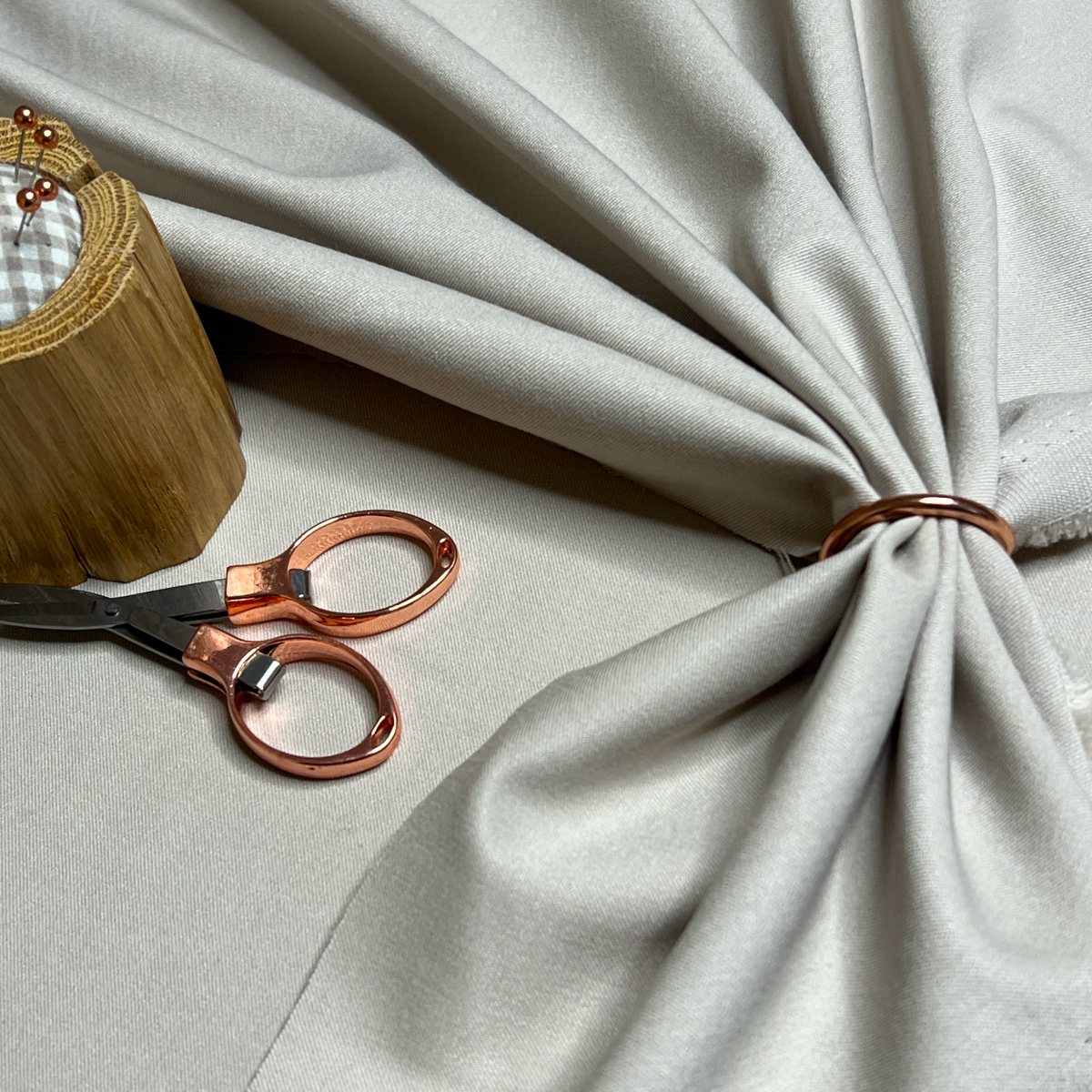 Костюмная ткань "Бостон" (светлый бежевый) скидки на ткани в Минске оптом и в розницу | Трикотаж tais.by