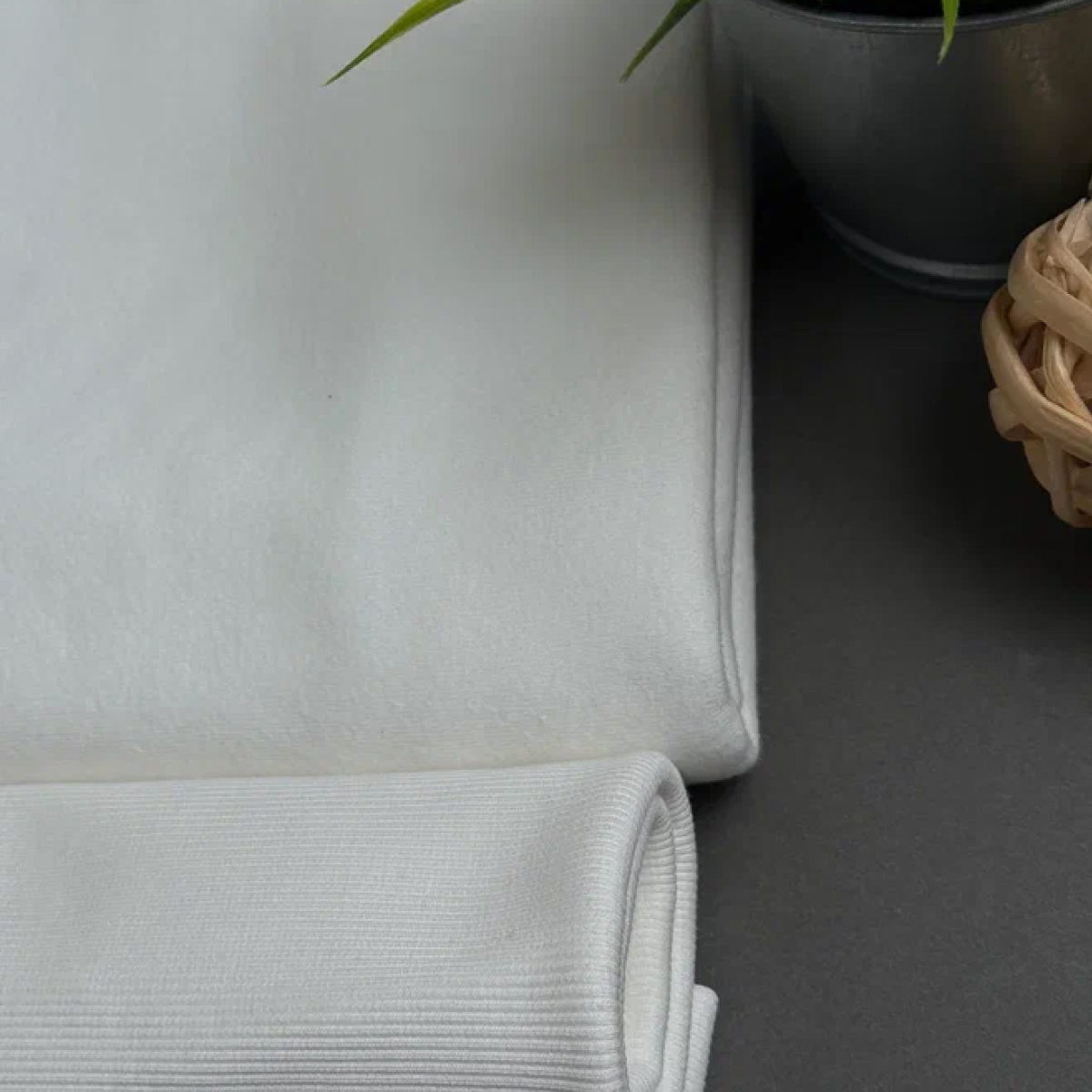 Кашкорсе чулок для 3-х нитки  с эффектом велюра (молоко) скидки на ткани в Минске оптом и в розницу | Трикотаж tais.by