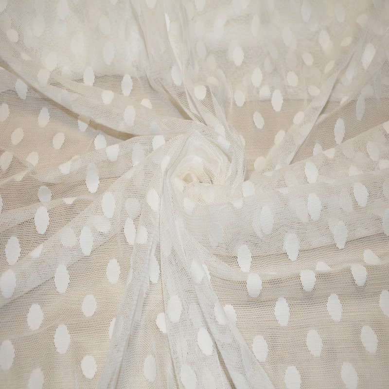 Сетка горох 2 см (молоко)