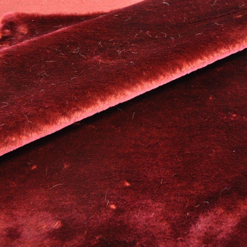 Гладкокрашенный " под мутон"(бордовый)