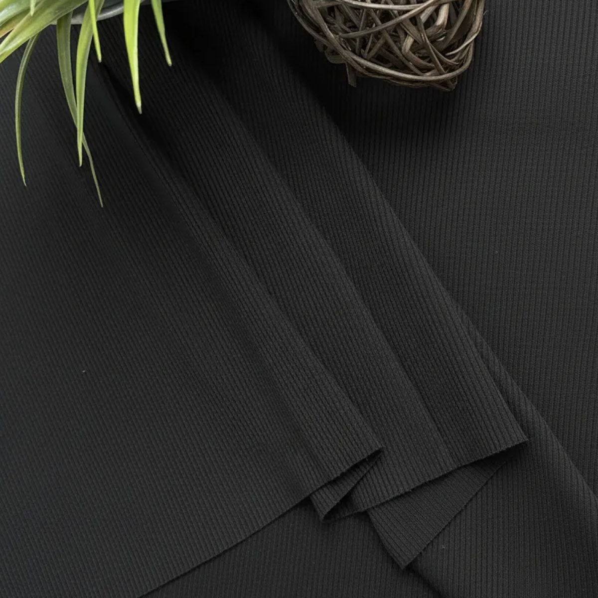 Кашкорсе чулок для 3-х нитки  с эффектом велюра (черный) скидки на ткани в Минске оптом и в розницу | Трикотаж tais.by