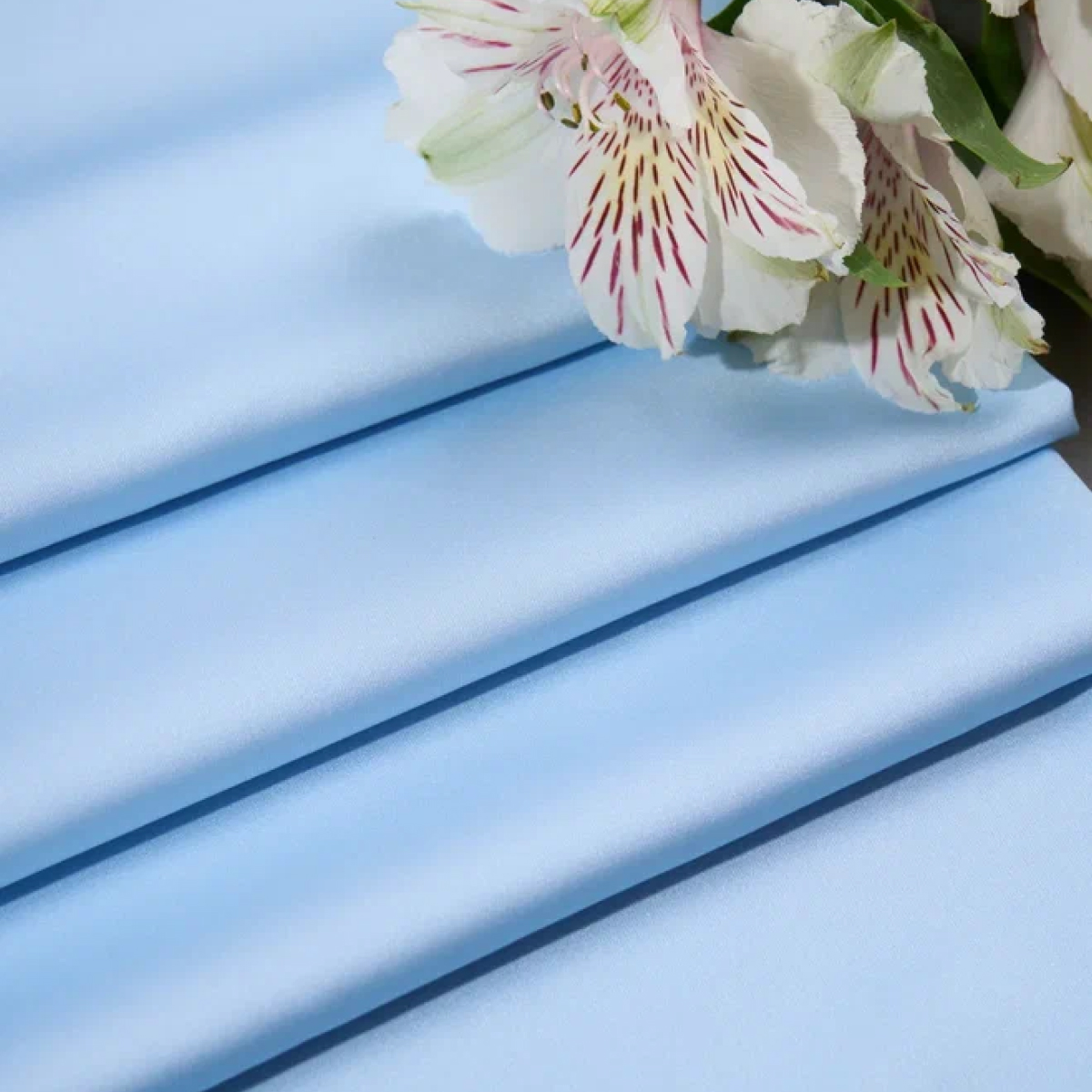 Шелк "Армани" (голубой)