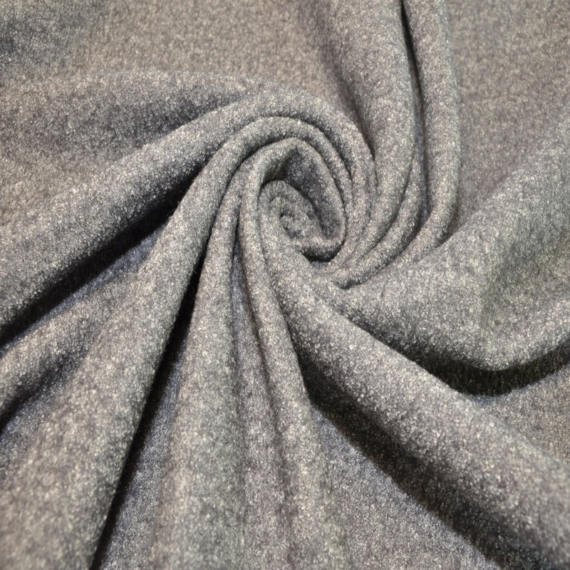 Пальтовая "Букле Шерсть" (темно-серый)