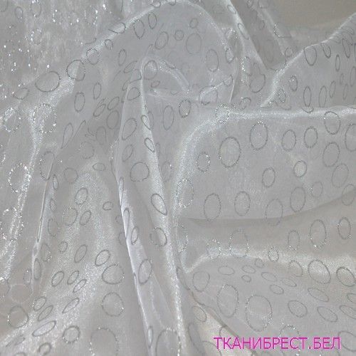 Органза с напылением