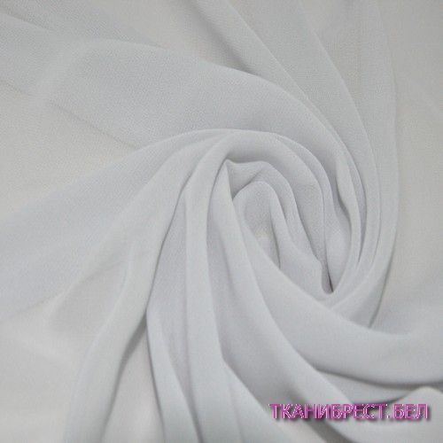 Шифон светло-серый