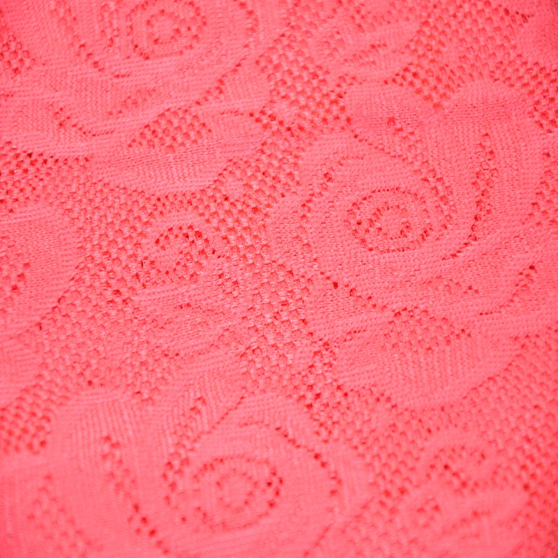 Гипюр (розовый коралл)