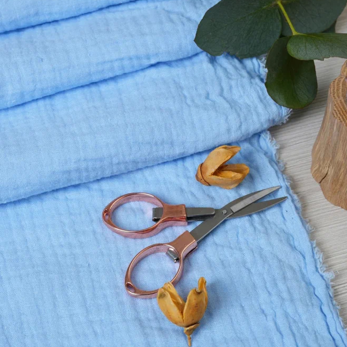 Муслин (голубой)