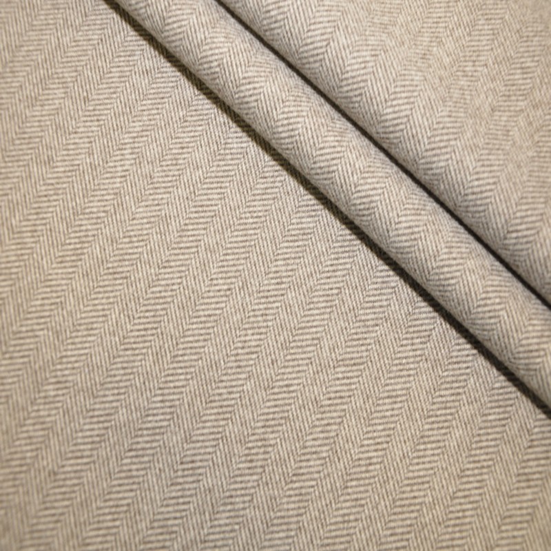 Пальтовый трикотаж Елочка  (кофе) скидки на ткани в Минске оптом и в розницу | Трикотаж tais.by