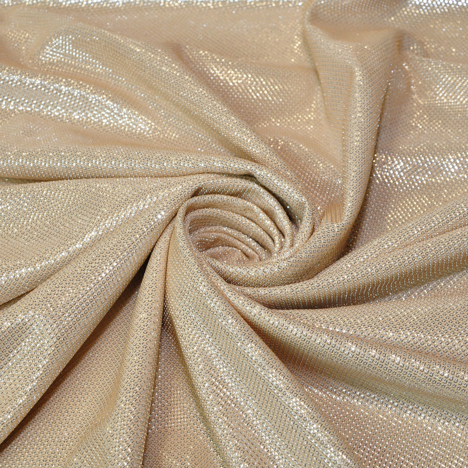 Трикотаж "Лунный свет" (светлое золото)