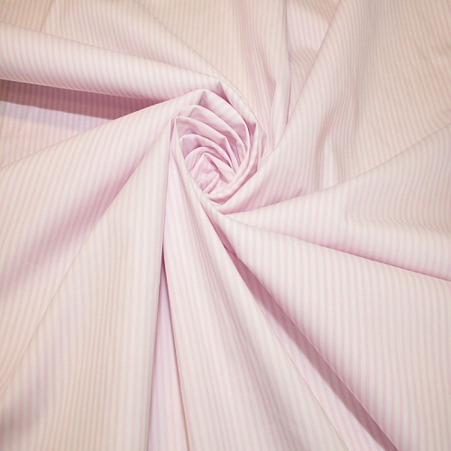 Рубашечная ткань &quot;Соната&quot; полоска (лиловый)