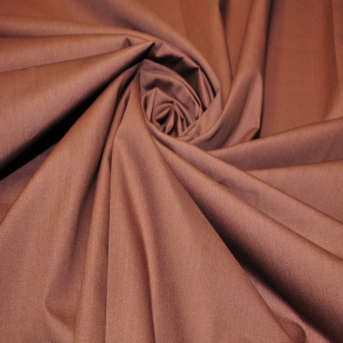 Ткань сорочечная Люкс (шоколад)