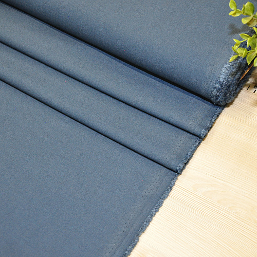 Костюмная ткань "Бостон" (индиго)