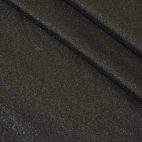 Трикотаж Ангора плотная с люрексом  (черный графит)
