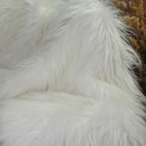 Мех длинноворсовый (белый)