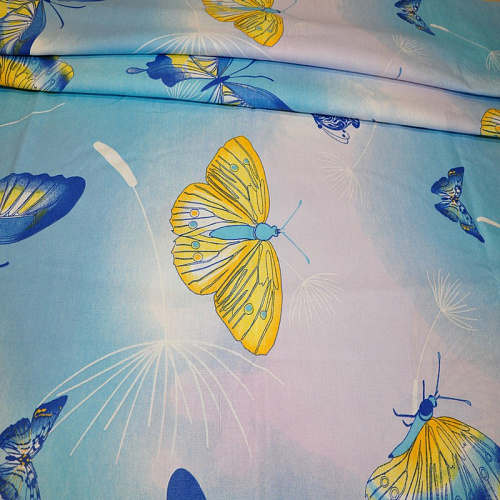 Бязь для постельного белья (Бабочки)
