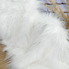 Мех длинноворсовый (белый)