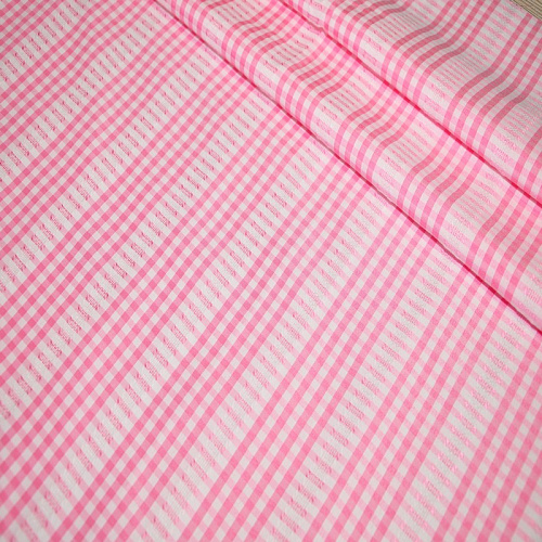 Рубашечный хлопок с кружевом (розовый)