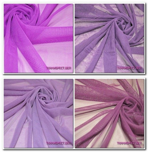 Ткань Сетка стрейчевая (фиолетовый)