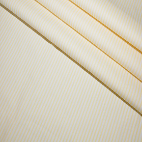 Рубашечная ткань "Соната" полоска (желтый)